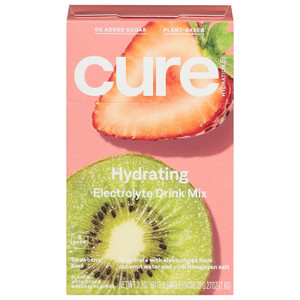 Cure Hydration - Hydrtn Drnk Mx Straw Kiwi - Ea Of 1-8/.27 Oz Cure Hydration - Hydrtn Drnk Mx Straw Kiwi - Ea Of 1-8/.27 Oz