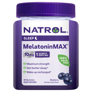 Natrol - Melatonin Max Blubry Gumy - Ea Of 1-80 Ct Natrol - Melatonin Max Blubry Gumy - Ea Of 1-80 Ct