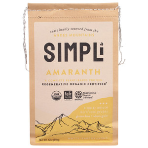 Simpli - Regenerative Og2 Amaranth - Cs Of 8-12 Oz Simpli - Regenerative Og2 Amaranth - Cs Of 8-12 Oz