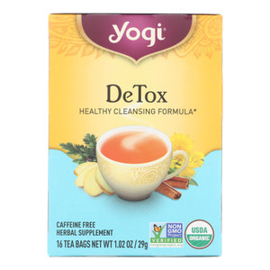 Yogi Tea Detox - Caffeine Free - 16 Tea Bags Yogi Tea Detox - Caffeine Free - 16 Tea Bags