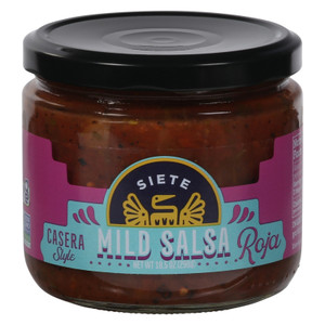 Siete - Casera Mild Salsa - Cs Of 6-10.5 Oz Siete - Casera Mild Salsa - Cs Of 6-10.5 Oz
