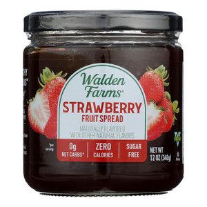 Walden Farms Fruit Spread, Strawberry - Case Of 6 - 12 Oz Walden Farms Fruit Spread, Strawberry - Case Of 6 - 12 Oz