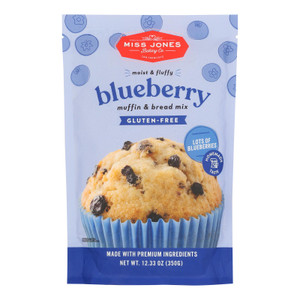 Miss Jones Baking Co - Mx Blubry Muffin Bread Gf - Cs Of 6-12.35 Oz Miss Jones Baking Co - Mx Blubry Muffin Bread Gf - Cs Of 6-12.35 Oz