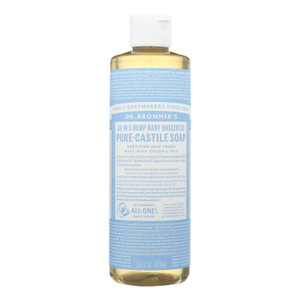 Dr. Bronner's - Castile Liquid Sp Baby - 1 Each-16 Fz Dr. Bronner's - Castile Liquid Sp Baby - 1 Each-16 Fz