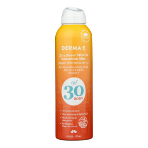 Derma E - Snscrn Spf30 Bdy Mst Mnrl - Ea Of 1-6 Fz Derma E - Snscrn Spf30 Bdy Mst Mnrl - Ea Of 1-6 Fz