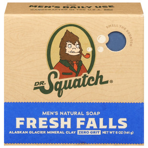 Dr. Squatch - Bar Soap Mens Fresh Falls - Ea Of 1-5 Oz Dr. Squatch - Bar Soap Mens Fresh Falls - Ea Of 1-5 Oz