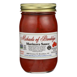 Michael's Of Brooklyn - Sauce Marinara - Case Of 6 - 16 Oz Michael's Of Brooklyn - Sauce Marinara - Case Of 6 - 16 Oz