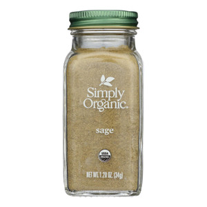 Simply Organic - Sage Og2 Ground - Cs Of 6-1.2 Oz Simply Organic - Sage Og2 Ground - Cs Of 6-1.2 Oz