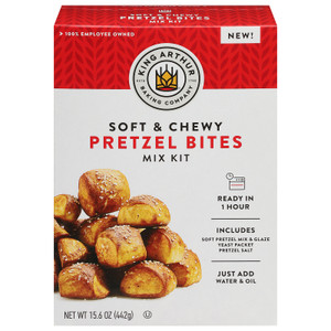 King Arthur Baking Company - Mix Kit Pretzel Bites - Cs Of 6-15.6 Oz King Arthur Baking Company - Mix Kit Pretzel Bites - Cs Of 6-15.6 Oz