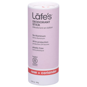 Lafe's Natural Body Care - Deod Rse Crndr Plstc Fr - Ea Of 1-2.25 Oz Lafe's Natural Body Care - Deod Rse Crndr Plstc Fr - Ea Of 1-2.25 Oz