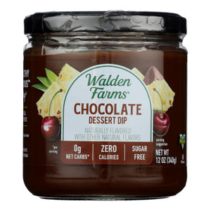 Walden Farms Dip - Chocolate - Case Of 6 - 12 Oz Walden Farms Dip - Chocolate - Case Of 6 - 12 Oz
