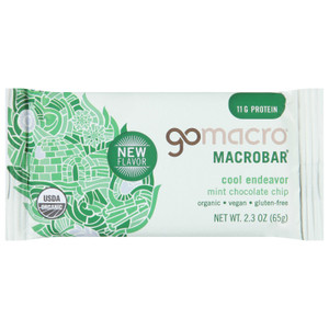 Gomacro - Bar Og2 Mint Cchip - Cs Of 12-2.3 Oz Gomacro - Bar Og2 Mint Cchip - Cs Of 12-2.3 Oz