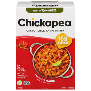 Chickapea Pasta - Chkp Psta 1 Pot Tom Curry - Cs Of 6-7 Oz Chickapea Pasta - Chkp Psta 1 Pot Tom Curry - Cs Of 6-7 Oz