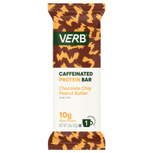 Verb Energy - Prtn Bar Cchip Pbtr Caff - Cs Of 12-1.8 Oz Verb Energy - Prtn Bar Cchip Pbtr Caff - Cs Of 12-1.8 Oz