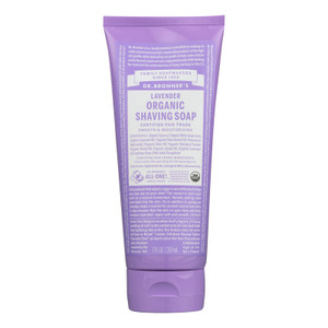 Dr. Bronner's - Shave Gel Lavender - 1 Each-7 Oz Dr. Bronner's - Shave Gel Lavender - 1 Each-7 Oz