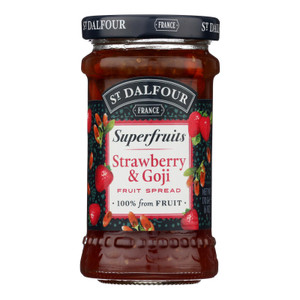 St Dalfour - Fruit Spread Straw Goji - Cs Of 6-6 Oz St Dalfour - Fruit Spread Straw Goji - Cs Of 6-6 Oz
