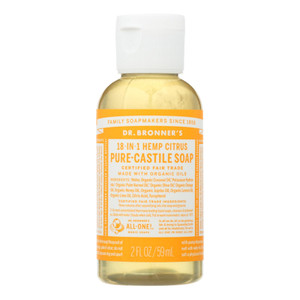 Dr. Bronner's - Castile Liquid Sp Citrus - 1 Each-2 Fz Dr. Bronner's - Castile Liquid Sp Citrus - 1 Each-2 Fz