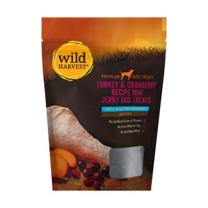 Wild Harvest - Dog Trt Trky&cran Jrky - Case Of 6-6 Oz Wild Harvest - Dog Trt Trky&cran Jrky - Case Of 6-6 Oz