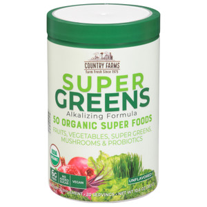 Country Farms - Super Grns Powder Unflv - 1 Each-10.6 Oz Country Farms - Super Grns Powder Unflv - 1 Each-10.6 Oz