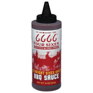Four Sixes - Bbq Sce Spicy Strghtsixes - Cs Of 6-14 Fz Four Sixes - Bbq Sce Spicy Strghtsixes - Cs Of 6-14 Fz