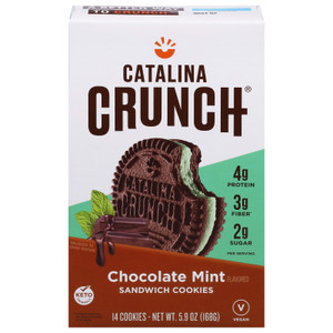 Catalina Crunch - Cky Sndwch Chocolate Mint - Cs Of 6-5.9 Oz Catalina Crunch - Cky Sndwch Chocolate Mint - Cs Of 6-5.9 Oz