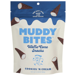 Muddy Bites - Muddy Bite Ckies & Crm - Cs Of 12-2.33 Oz Muddy Bites - Muddy Bite Ckies & Crm - Cs Of 12-2.33 Oz