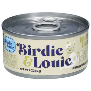 Birdie & Louie - Cat Food Tuna Olivies - Cs Of 12-3 Oz Birdie & Louie - Cat Food Tuna Olivies - Cs Of 12-3 Oz