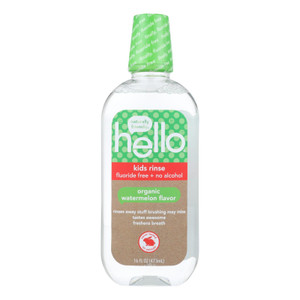 Hello Products Llc - Kd Rinse Flride Fr Wtrmln - 1 Each-16 Fz Hello Products Llc - Kd Rinse Flride Fr Wtrmln - 1 Each-16 Fz