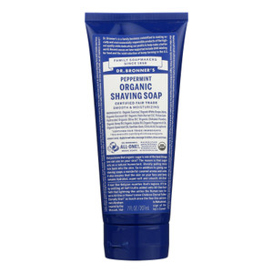 Dr. Bronner's - Shave Gel Sprmnt/prmt - 1 Each-7 Oz Dr. Bronner's - Shave Gel Sprmnt/prmt - 1 Each-7 Oz