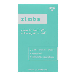 Zimba - Teeth Whtn Strips Sprmnt - Cs Of 6-28 Ct Zimba - Teeth Whtn Strips Sprmnt - Cs Of 6-28 Ct