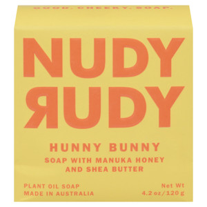 Nudy Rudy - Soap Bar Hunny Bunny - Ea Of 1-4.2 Oz Nudy Rudy - Soap Bar Hunny Bunny - Ea Of 1-4.2 Oz