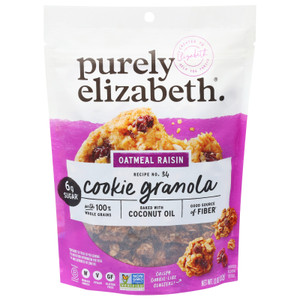 Purely Elizabeth - Cookie Granola Oatml Rsn - Cs Of 6-11 Oz Purely Elizabeth - Cookie Granola Oatml Rsn - Cs Of 6-11 Oz