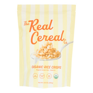 The Real Cereal Co. - Cereal Og2 Rice Crisps - Cs Of 6-8.4 Oz The Real Cereal Co. - Cereal Og2 Rice Crisps - Cs Of 6-8.4 Oz