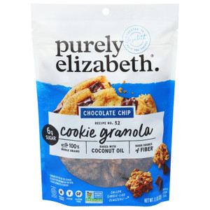 Purely Elizabeth - Cookie Granola Choc Chip - Cs Of 6-11 Oz Purely Elizabeth - Cookie Granola Choc Chip - Cs Of 6-11 Oz