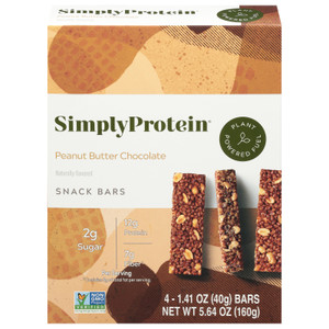Simply Protein - Protein Bar Pb Chocolate - Cs Of 6-4/1.41 Z Simply Protein - Protein Bar Pb Chocolate - Cs Of 6-4/1.41 Z