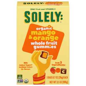 Solely - Drd Frt Og2 Mango&orange - Cs Of 8-3.5 Oz Solely - Drd Frt Og2 Mango&orange - Cs Of 8-3.5 Oz