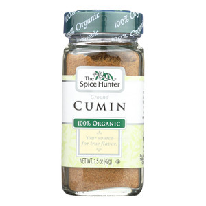 Spice Hunter - Cumin Ground Organic - Case Of 6 - 1.5 Oz Spice Hunter - Cumin Ground Organic - Case Of 6 - 1.5 Oz