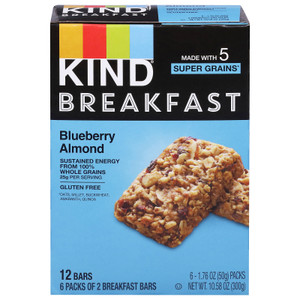 Kind - Bar Brkfast Blubry Almond - Cs Of 5-6/1.76 Z Kind - Bar Brkfast Blubry Almond - Cs Of 5-6/1.76 Z