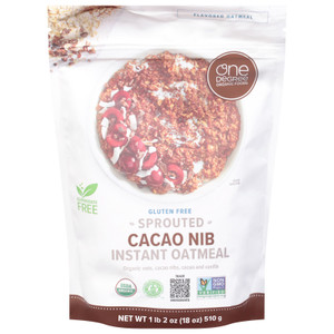 One Degree Organic Foods - Sprt Otml Og2 Cacao Nib - Cs Of 6-18 Oz One Degree Organic Foods - Sprt Otml Og2 Cacao Nib - Cs Of 6-18 Oz