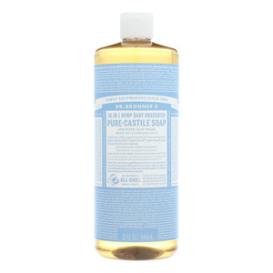 Dr. Bronner's - Castile Liquid Sp Baby - 1 Each-32 Fz Dr. Bronner's - Castile Liquid Sp Baby - 1 Each-32 Fz