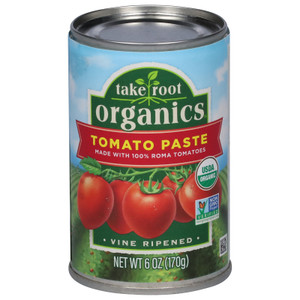 Take Root Organics - Tomato Paste Og2 - Cs Of 12-6 Oz Take Root Organics - Tomato Paste Og2 - Cs Of 12-6 Oz