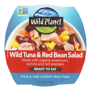Wild Planet - Salad Wld Tuna Bean Corn - Cs Of 9-5.6 Oz Wild Planet - Salad Wld Tuna Bean Corn - Cs Of 9-5.6 Oz