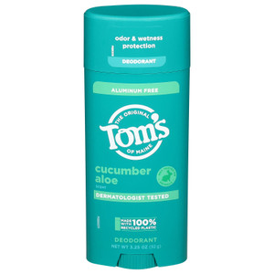 Tom's Of Maine - Deod Stick Cucumber Aloe - Ea Of 1-3.25 Oz Tom's Of Maine - Deod Stick Cucumber Aloe - Ea Of 1-3.25 Oz