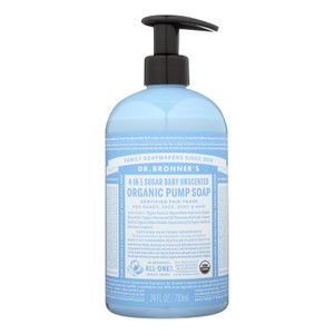 Dr. Bronner's - Body Soap Shika Unsctd - 1 Each-24 Fz Dr. Bronner's - Body Soap Shika Unsctd - 1 Each-24 Fz