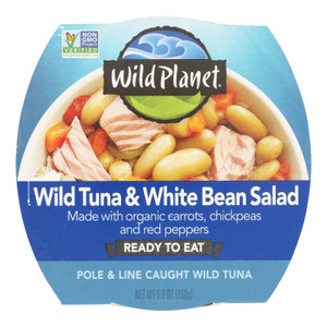 Wild Planet - Salad Wild Tuna White Bn - Cs Of 9-5.6 Oz Wild Planet - Salad Wild Tuna White Bn - Cs Of 9-5.6 Oz