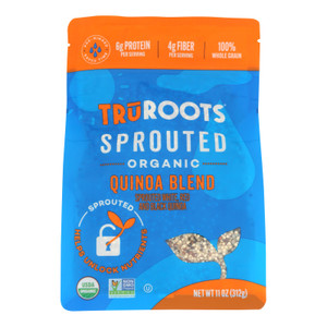 Truroots - Quinoa Blend Og2 Sprouted - Cs Of 6-11 Oz Truroots - Quinoa Blend Og2 Sprouted - Cs Of 6-11 Oz