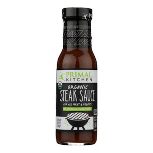 Primal Kitchen - Steak Sauce Sugar Free - Case Of 6 - 8.5 Oz Primal Kitchen - Steak Sauce Sugar Free - Case Of 6 - 8.5 Oz