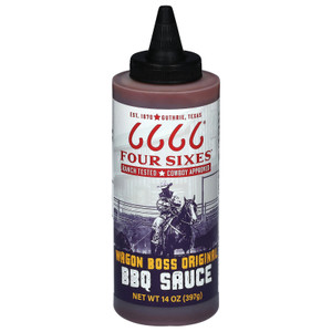 Four Sixes - Bbq Sce Orignl Wagon Boss - Cs Of 6-14 Fz Four Sixes - Bbq Sce Orignl Wagon Boss - Cs Of 6-14 Fz