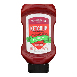 True Made Foods - Ketchup Sqz Btl No Sugar - Cs Of 6-18.5 Oz True Made Foods - Ketchup Sqz Btl No Sugar - Cs Of 6-18.5 Oz