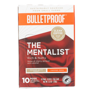 Bulletproof - Coffee Kcup The Mentalist - Case Of 6 - 10 Ct Bulletproof - Coffee Kcup The Mentalist - Case Of 6 - 10 Ct